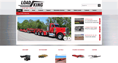 Desktop Screenshot of loadkingtrailers.com